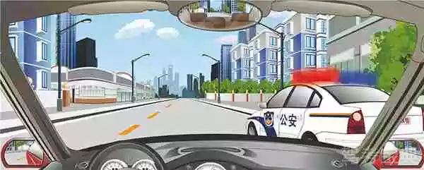 驾驶机动车遇到这种特殊情况怎样行驶？