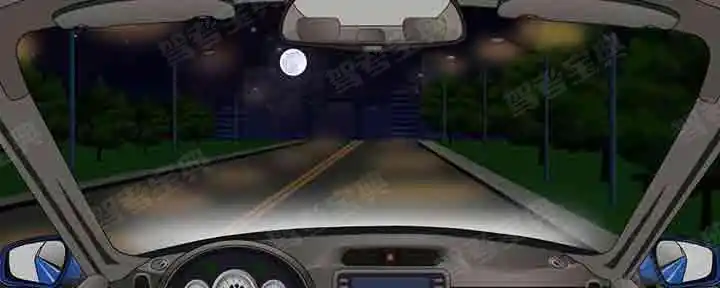 在这种环境中行车，应该怎样使用灯光？